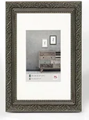Ramki na zdjęcia - Walther Barock ramka drewniana, antracytowy, 40 x 50 cm CR050D - miniaturka - grafika 1