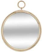 Lustra - Atmosphera Lusterko w wiklinowej ramie element dekoracyjny mieszkania w wyjątkowej oprawie B07MY8M3NC - miniaturka - grafika 1