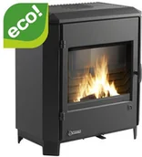 Piece wolnostojące - INVICTA Piec wolnostojący INVICTA CAROLO antracyt dolot powietrza 9162-44-DP - miniaturka - grafika 1