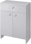 Szafki łazienkowe - Cersanit Komoda Rubid 60 szara - miniaturka - grafika 1