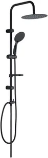 Laveo Kolumna natryskowa czarna FINO PL2 70OX - Zestawy prysznicowe - miniaturka - grafika 2