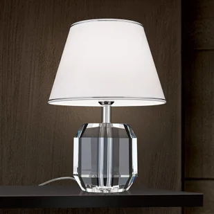 Orion Lampa stołowa Alexis z kryształem chrom/biała - Lampy stojące - miniaturka - grafika 3