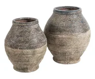 Wazony i flakony - Belldeco Wazon, Aantique B, niebieski - miniaturka - grafika 1