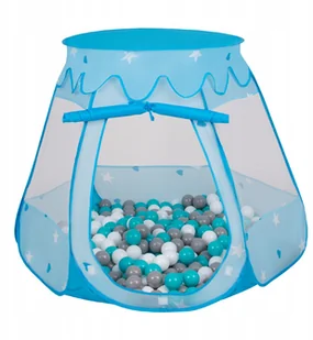 Namiot Zamek z piłkami Suchy Basen kulki 200 szt - Namioty i tipi dla dzieci - miniaturka - grafika 26
