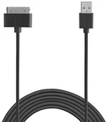 Kable USB - Aiino italian ideas 30 Pin Apple TPE kabel do ładowania kabel do transmisji danych + synchronizacja 1,5 m - czarny AICAPDOCK30-BK - miniaturka - grafika 1