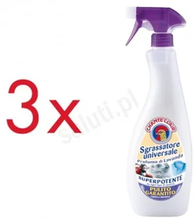 Chanteclair 3 x Sgrassatore Universale Lawenda Chanteclair włoski odtłuszczacz B8BC-4272A - Środki do kuchni i łazienki Chanteclair 3 x Sgrassatore Universale Lawenda Chanteclair włoski odtłuszczacz B8BC-4272A - Środki do kuchni i łazienki - miniaturka - grafika 1