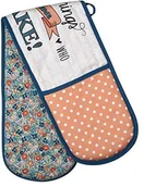 Pozostałe akcesoria kuchenne - Premier Housewares Premier housewares pięknych rzeczy podwójna rękawica do piekarnika, wielokolorowy 5100226 - miniaturka - grafika 1