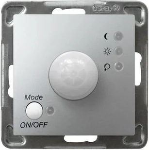 Ospel Czujnik IMPRESJA MODUŁ ruchu srebro ŁP-16Y/m/18 - Czujniki ruchu i zmierzchu - miniaturka - grafika 3