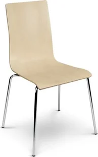 Nowy Styl Krzesło CAFE VII buk na metalowych nogach kawiarniane CAFE-VIINS - Krzesła Nowy Styl Krzesło CAFE VII buk na metalowych nogach kawiarniane CAFE-VIINS - Krzesła - miniaturka - grafika 2