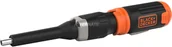 Śrubokręty - Black&Decker BCF601C-XJ wkrętak zasilany/zakrętark udarowy Czarny - miniaturka - grafika 1