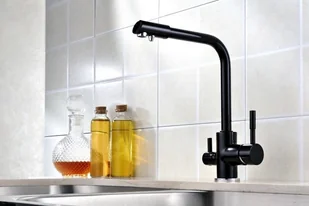 Blue Water Amanda Czarny połysk (5901730612752) - Baterie kuchenne - miniaturka - grafika 3