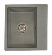 Zlewozmywaki - Brado Zlewozmywak granitowy DON szary donsza - miniaturka - grafika 1