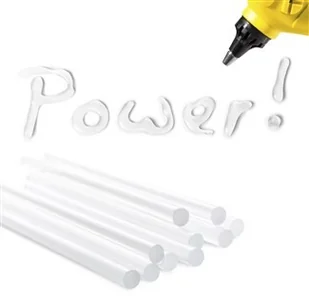 TROTEC Zestaw sztyftów topliwego kleju przezroczysty, 50 sztuk ( 7 mm) - Kleje i inne preparaty budowlane - miniaturka - grafika 3