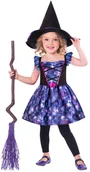 Stroje karnawałowe - AMSCAN USA Strój dla dziewczynki na Halloween i Andrzejki Wiedźma 6/8 l. 9908572 - miniaturka - grafika 1