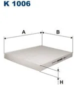 Środki do kuchni i łazienki - Filtron Filtr Kabinowy K1006 Seat Audi Vw K 1006 - miniaturka - grafika 1