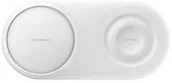 Ładowarki do telefonów - Samsung Charging Pad Duo Pad EP-P5200TWEGWW) Biała - miniaturka - grafika 1