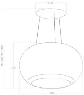 Elica Interstellar IX/F/65 Chrom+szkło - Okapy kuchenne - miniaturka - grafika 7