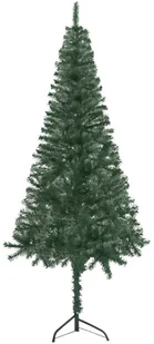 vidaXL Lumarko Sztuczna choinka narożna, zielona, 180 cm, PVC 329164 - Choinki - miniaturka - grafika 3