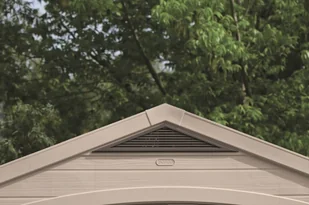 Keter Domek narzędziowy Factor, kremowy, 256,5x182x243 cm - Altany ogrodowe - miniaturka - grafika 12