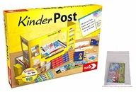 Zabawy w naśladowanie dorosłych - Noris 606011619AMA poczta dziecięca i akcesoria pocztowe dla dzieci, popularna gra ról w zestawie zestaw uzupełniający, już zawarty w opakowaniu, dla dzieci od 4 roku życia - miniaturka - grafika 1