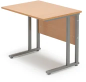 Biurka - AJ Biurko krótkie FLEXUS dostawka Kolor: Buk laminat 148971 - miniaturka - grafika 1