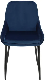 Intesi Krzesło Floyd Velvet niebieskie - Krzesła - miniaturka - grafika 12