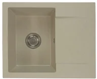 Zlewozmywaki - Brado Zlewozmywak granitowy DONZO beżowy donzobe - miniaturka - grafika 1