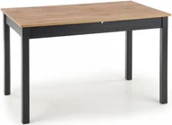 Stoły - Halmar GREG stół rozkładany, kolor dąb wotan/czarny - miniaturka - grafika 1
