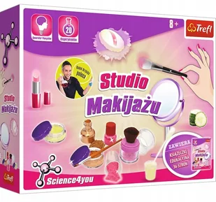 Trefl Science4You, Studio makijażu, Zestaw duży GXP-601535 - Zabawy w naśladowanie dorosłych - miniaturka - grafika 2