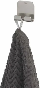 Tiger Podwójny wieszak na ręczniki Colar, srebrny, 1314630946 Coram - Wieszaki łazienkowe - miniaturka - grafika 2