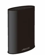 Noże kuchenne - Arcos Blok na noże owalny czarny 794500 - miniaturka - grafika 1