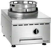 Szafy i witryny grzewcze - Bartscher Kuchenka gazowa wok stołowa GWTH1 | 11500W | O290mm | 400x600x(H)415mm 1052303 - miniaturka - grafika 1