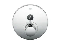 Baterie wannowe i prysznicowe - Hansgrohe Uno do 1 odbiornika nikiel szczotkowany 36722820 - miniaturka - grafika 1