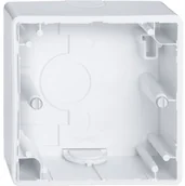 Wyłączniki światła i elektryczne - Merten meg4014  1425 obudowa, 1-rzędowa, aktivweiss błyszczący, M-Smart, M1, do montażu natynkowego Artec, Octocolor MEG4014-1425 - miniaturka - grafika 1