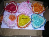 Mydła - MYDEŁKA PŁATKI RÓŻYCZKI DO KĄPIELI - 3 duże szt - miniaturka - grafika 1