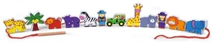 VIGA 59549 Klocki zwierzęta w zoo MS_2238 - Zabawki sensoryczne - miniaturka - grafika 2