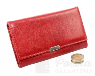 Haro (PL) Klasyczny Portfel Damski (PL) Poziomy Mały Skóra Włoska - Portfele - miniaturka - grafika 10