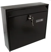 Skrzynki na listy - Burg Wächter Burg-Wächter Potsdam 877 skrzynka na listy z blachy stalowej, także do zamontowania na ścianie, do wyboru różne kolory, brązowy Potsdam 877 BR - miniaturka - grafika 1