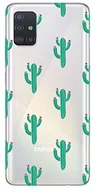 Etui i futerały do telefonów - Samsung Cokitec Etui ochronne do Galaxy A51 kaktus, przezroczyste 78563 - miniaturka - grafika 1