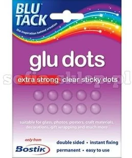 BOSTIK Kropki klejące Blu Tack Extra Strong - Kleje biurowe - miniaturka - grafika 3