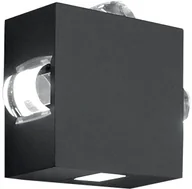 Lampy ogrodowe - Elstead Lighting Ogrodowa LAMPA ścienna AGNER 4W elewacyjna OPRAWA kwadratowa LED 12W kinkiet outdoor IP54 grafitowy AGNER 4W - miniaturka - grafika 1
