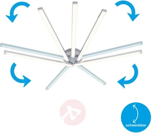 Briloner LED-Deckenlampe 3181-059, fünfflammig - Lampy sufitowe - miniaturka - grafika 3