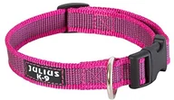 Obroże dla kotów - JULIUS K-9 Julius-K9, Color&Gray naszyjniki, 20 mm, różowy/szary - miniaturka - grafika 1