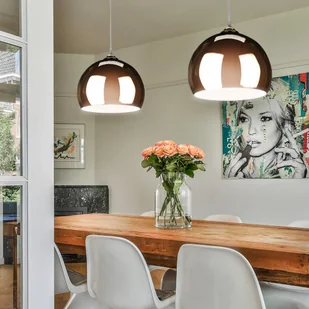 Decorativi Lampa wisząca metal E27 złota stylowa do kuchni 535 Decorativi 535 - Lampy sufitowe - miniaturka - grafika 2