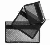 Kosmetyczki, organizery i kuferki - KRYOLAN Kosmetyczka siatkowa zestaw 3 szt. - 7840 - miniaturka - grafika 1