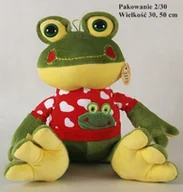 Maskotki i pluszaki - Deef Żabka w koszulce duża 03114 - miniaturka - grafika 1