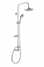 Deante Zestaw prysznicowy Neo Joko NBJ01RK Chrom - Zestawy prysznicowe - miniaturka - grafika 3