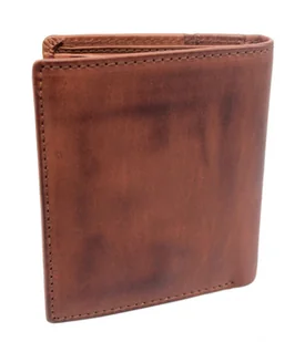 Wild Portfel Męski Skórzany JENNIFER JONES 5706 Skóra Licowa Mały Pionowy Bez Zapięcia - Portfele - miniaturka - grafika 3