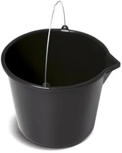 Prosperplast Wiadro czarne z wylewką BUCKET IWIR16L - Miotły, szufle, mopy - miniaturka - grafika 2