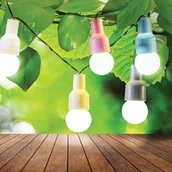 Żarówki LED - Polux PASTEL 10LED Girlanda solarna 315885 315885 - miniaturka - grafika 1